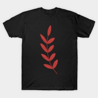 Red Autumn Leaves T-Shirt